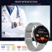 R88 Fashion Smartwatch Round Heart Rate Blood Pressure Oxygen Sleep Monitoring Waterproof Watch