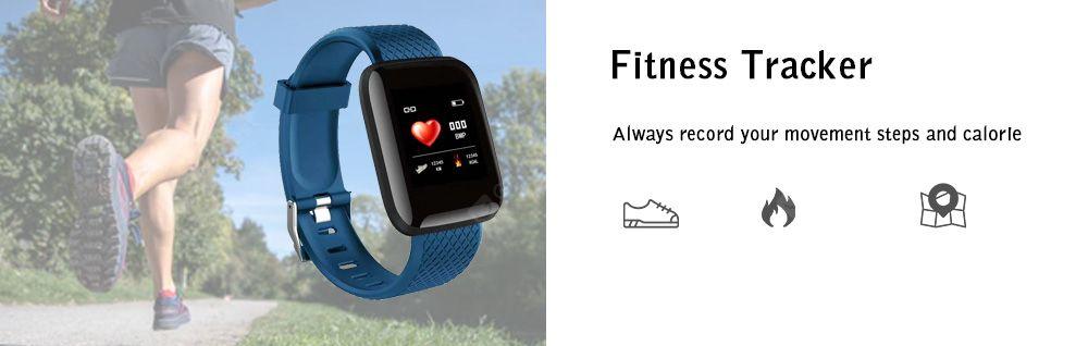 B91 Super-long Standby / Heart Rate Monitor / Multiple Sport Modes / 1.3 inch Color Screen Smart Bracelet - Blue