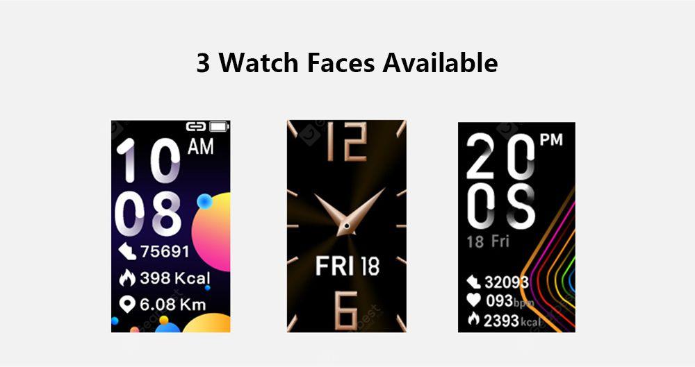 R12 1.14 inch Touch Screen Smartwatch 3 Watch Faces Available