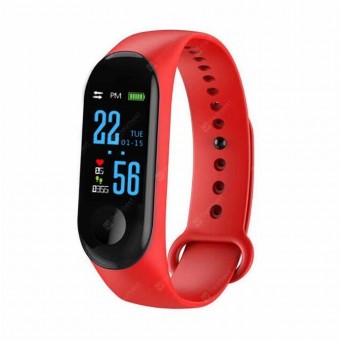 M3 Wristbands Fitness Bracelet Blood Pressure Outdoor IPS Screen Heart Rate Monitor